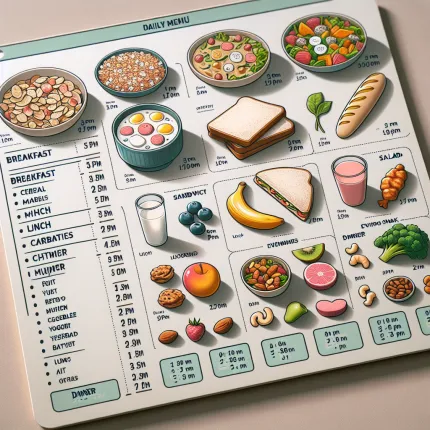 Суточное меню подростка с калориями: как обеспечить сбалансированное питание