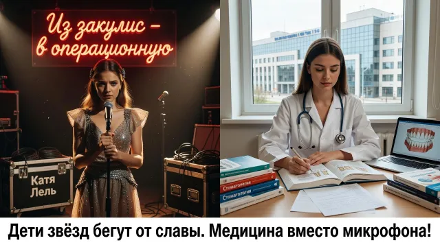 Дети звёзд бегут от славы. Медицина вместо микрофона!