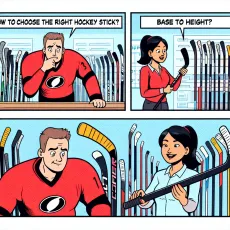 как подобрать клюшку для хоккея по росту